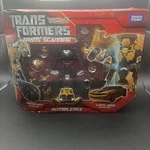 Trans-scanning Bumblebee Protoform Takara Transformers Movie 2007 TS-02 Cib. Fixed Price $50.00.