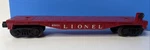Vintage Lionel 6801 Flat Car 6424-11 O-gauge Red Railroad Ny Usa Made. Fixed Price $10.00.