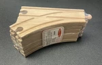 Melissa & Doug Wooden Track Pack 6" Curved Switch (female) New #696. Fixed Price $12.97.