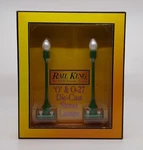 Mth 30-1079-A #580-1 Scale Pea Green Street Lamp (set Of 2) Ln/box. Fixed Price $18.79.