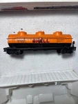 Bachmann Ho Scale Train Car 70100 42' 3-DOME Tank Shell Orange. Fixed Price $15.00.