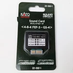Kato 22-202-1 Sound Box Card For 4-84 FEF-3 GS-4 Steam Locomotive New. Fixed Price $32.95.