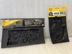 2-WOODLAND Scenics Strata Stone Molds C1237 -C1248 Nos See Ad. Fixed Price $16.00.
