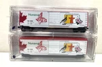 Micro-trains Scale Nunavut Territory *set Of 2* 50' Boxcar 07700161 NU1999. Fixed Price $39.99.