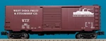 6-82623 Lionel West India Fruit & Steamship Co. PS-1 Box Car Scale New. Fixed Price $67.99.