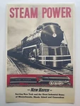 Poster Steam Powered Locomotive Vintage Style Print Old Trains. Fixed Price $14.99.