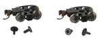 Bachmann Scale Roller Bearing Freight Trucks With Wheels 6 Pair 42537. Fixed Price $52.92.