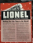 Original Lionel 1942 Revised Dealer Advance Catalog With 700EW Cover, Good +. Fixed Price $49.99.