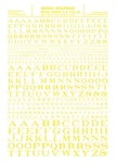 Woodland Scenics Railroad Roman Letters Yellow Dry Transfer Decals MG705. Fixed Price $8.99.