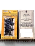 REBOXX-2 33" Ho Semi-scale Wheels Sets, 1.005" Axle Length, 12/ Pkg, Nmra RP-25. Fixed Price $6.95.