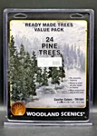 Ho Woodland Scenics 24 Pine Trees Conifer Colors TR1581 4" To 6" Tall. Fixed Price $28.99.