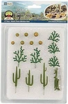 Jtt Cactus Assortment (20) - Ho Scale Model Railroad Scenery Plant #95613. Fixed Price $12.51.