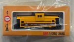 #307 Cox 1977 Train: Big Pine Lumber Caboose #6170-9 +box +sealed Baggie. Fixed Price $19.95.