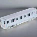 Set Of 2 Mta Metro Subway Rail Train Diecast New York City Model Pullback Go 7". Fixed Price $19.99.