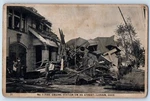 1924 Lorain Ohio Postcard No. Fire Engine Station 4TH Street Tornado Disaster. Fixed Price $9.98.