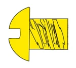 Woodland Scenics H816 Hob-bits 2-56 1/2" Round Head Machine Screw (5-PACK). Fixed Price $8.49.