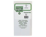 Evergreen Scale Models Polystyrene 1/3" Square Tile Sheet (6X12X0.04") EVG4506. Fixed Price $7.99.