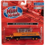 Classic Metal Works 31201 Ho Scale 1960 Ford Tractor W/tanker Trailer Gulf Oil. Fixed Price $32.69.