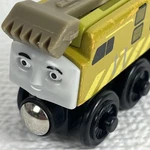 Thomas & Friends Wooden Railway Diesel 10 Cg Face Y4076 Train Tank Engine Guc. Fixed Price $14.95.