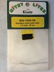 Circuitron Mitey Lites 800-7400-06 Sub-micro Lead Lamp 1.5 Volts 18 Ma.. Fixed Price $11.00.
