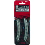 Rokuhan R032 Rail Curved / Track R195MM 30 6PCS - Z. Fixed Price $18.82.