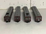 Tomix Scale Jnr 72/73 Series Electric Train 4-CAR Set Brown Used. Fixed Price $130.56.