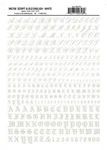 Woodland Scenics MG756 Script/old Eng Ltr/num Wht 3/16,5/16"TRAIN Decal Sheet. Fixed Price $7.25.