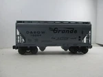Lionel 6-17008 D&rgw 10009 2-BAY Hopper Roof Is Bent Up No Box. Fixed Price $22.00.