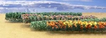 Jtt Flower Hedges Ho-scale (green, Assorted). Fixed Price $17.73.