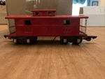 American Flyer Prewar Tinplate #484L Caboose, Scale (not Tested). Fixed Price $15.00.
