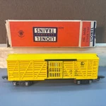 Lionel 6656 Stock Car With American Flyer PA-8968 Couplers/trucks. Box. Fixed Price $7.50.