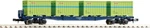 Tomix Gauge Koki 10000 2757 W/ 4 Containers Freight Jnr Blue Green. Fixed Price $40.03.