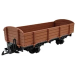 Low-side Car Brown As Modular Gauge Model Kit For Garden Railway. Fixed Price $76.65.