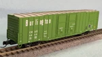 Scale Athearn #6512 60' Auto Parts Boxcar Cb&q #9828 Free Ship W/discounts. Fixed Price $29.99.