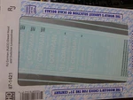 Microscale Decal #87-1421 Corman (rjcc) Diesel Hood & Switcher Locomitives. Fixed Price $7.50.