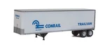 Walthers 40' Trailmobile Trailer Conrail 2-PACK Ho Scale. Fixed Price $26.99.