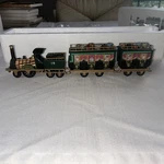 Dept 56 Heritage Christmas Village "the Flying Scot" Train Set W/ Box 5573-5. Fixed Price $18.00.