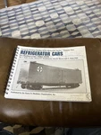 Santa Fe Railway Refrigerator Cars/ice Bunker 1884-1979. Fixed Price $55.00.