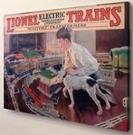 Lionel 1926 Catalog Cover Classic Canvas Print Gift For Anytime 9-31016. Fixed Price $19.99.