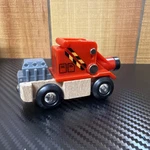 Brio World Wooden Railway #33528 Tow Truck Only. Fixed Price $9.99.