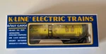 K-line Electric Train O/027 Gauge Sunny Delight Tank Car #91651. Fixed Price $29.99.