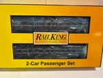 Mth Railking 30-68245 Nyc Streamline Sleeper Diner Passenger Car Set. Nib. Fixed Price $179.95.