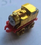Thomas & Friends Minis Train Engine Dc 2014 Golden G45A. Fixed Price $15.99.