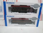 Lot Of 2 Bachmann Open Side Excursion Car Jackson Sharp 19346 Green And Black. Fixed Price $275.00.