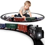 Train Set Toy For Kids, Locomotive Engine Battery Powered Railway, XT-12, Deao. Fixed Price $19.62.