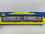 Ho Athearn 70945 Chesapeake Ohio 40 Exterior Post Truck Trailers (2-PACK) C&o. Fixed Price $50.00.