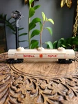 Tyco Ho Scale 62' Three-dome Tank Car With Shell TCP/2/ Utlx 99939. Fixed Price $8.96.