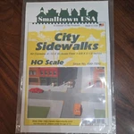 Smalltown Usa/rix -ho #699-7000 City Buildings -- Sidewalks (pkg 6) Nib. Fixed Price $6.45.