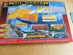 Life-like Rail Master Electric Train Set # 8608 Union Pacific New, Sealed 90'S. Fixed Price $189.95.