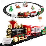 Electric Train Set Toy With Light Sound Railway Tracks Kids Gift Children's Day. Fixed Price $14.99.